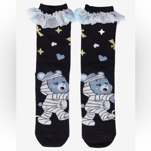 Care Bears x Universal Monsters‎ Mummy Ruffle Crew Socks Hot Topic Halloween